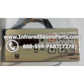 COMPLETE CONTROL POWER BOX WITH CONTROL PANEL - COMPLETE CONTROL POWER BOX  O-SAUNA INFRARED SAUNA WITH CONTROL PANEL 8