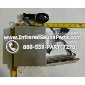 COMPLETE CONTROL POWER BOX WITH CONTROL PANEL - COMPLETE CONTROL POWER BOX  SUNETTE INFRARED SAUNA WITH CONTROL PANEL 9