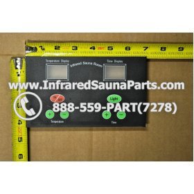 CIRCUIT BOARDS WITH  FACE PLATES - CIRCUIT BOARD WITH FACE PLATE HYDRA INFRARED SAUNA NYSN3DB F1.3 2