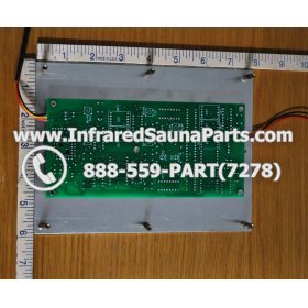 CIRCUIT BOARDS WITH  FACE PLATES - CIRCUIT BOARD WITH FACE PLATE BAMXSAUNA INFRARED SAUNA 12092007 MANUAL ON OFF SWITCH 3