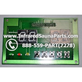CIRCUIT BOARDS WITH  FACE PLATES - CIRCUIT BOARD WITH FACEPLATE ZENAWAKENING INFRARED SAUNA  WSP4 5