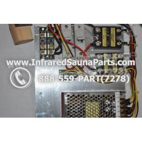 COMPLETE CONTROL POWER BOX 110V / 120V - COMPLETE CONTROL POWER BOX 110V / 120V LUX INFRARED SAUNA STYLE 2 11