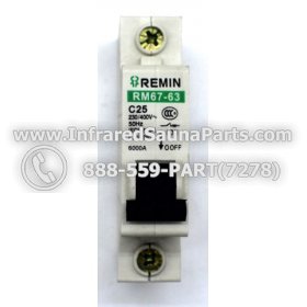 BREAKERS  - BREAKER RM 67-63 C-25 1