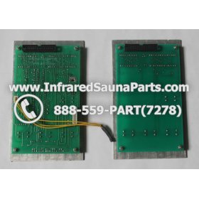 CIRCUIT BOARDS WITH  FACE PLATES - CIRCUIT BOARD WITH FACE PLATE RELAXED FITNESS INFRARED SAUNA COMBO SET 2