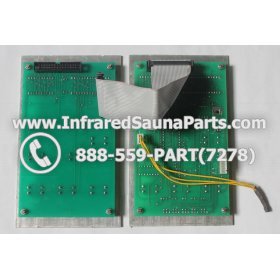 CIRCUIT BOARDS WITH  FACE PLATES - CIRCUIT BOARD WITH FACE PLATE RELAXED FITNESS INFRARED SAUNA COMBO SET 3