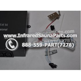 COMPLETE CONTROL POWER BOX 220V / 240V - COMPLETE CONTROL POWER BOX 220V / 240V WITH 7 CIRCUIT BOARD PINS  6 FEMALE PLUGS SAUNAGEN INFRARED SAUNA 4