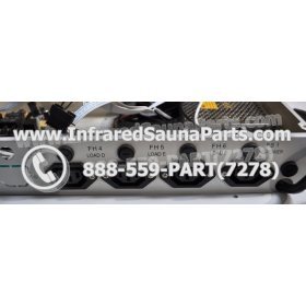 COMPLETE CONTROL POWER BOX 220V / 240V - COMPLETE CONTROL POWER BOX 220V / 240V WASAUNA INFRARED SAUNA STYLE 1 13