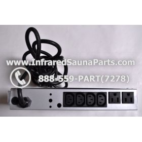 COMPLETE CONTROL POWER BOX 220V / 240V - COMPLETE CONTROL POWER BOX 220V / 240V KEYSBACKYARD INFRARED SAUNA STYLE 3 5