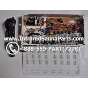 COMPLETE CONTROL POWER BOX 220V / 240V - COMPLETE CONTROL POWER BOX 220V / 240V WATERSTAR  INFRARED SAUNA STYLE 4 5