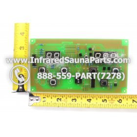 CIRCUIT BOARDS WITH  FACE PLATES - CIRCUIT BOARDS WITH FACE PLATES - SAUNATEC   (7 BUTTONS) 3