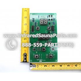 CIRCUIT BOARDS / TOUCH PADS - CIRCUIT BOARDS / TOUCH PADS - E306084 JP-1 94V-0 G3-B6   (10 BUTTONS) 2
