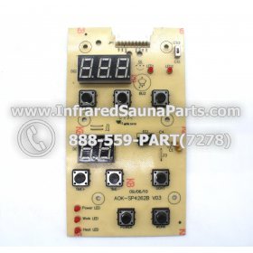 CIRCUIT BOARDS / TOUCH PADS - CIRCUIT BOARDS / TOUCH PADS - AOK-SP4262B V03   (8 BUTTONS) 1