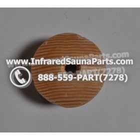 WOOD HANDLES + TOWEL HANDLES - HEMLOCK WOOD DOOR CIRCLE HANDLE 5