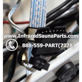 COMPLETE CONTROL POWER BOX WITH CONTROL PANEL - COMPLETE CONTROL POWER BOX JOSEN INFRARED SAUNA STYLE 1 WITH ONE CONTROL PANEL 12