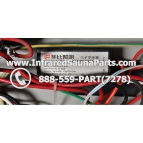 COMPLETE CONTROL POWER BOX 110V / 120V - COMPLETE CONTROL POWER BOX 110V / 120V JOSEN INFRARED SAUNA STYLE 2 7