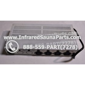 COMPLETE CONTROL POWER BOX 110V / 120V - COMPLETE CONTROL POWER BOX 110V / 120V WASAUNA INFRARED SAUNA STYLE 1 2