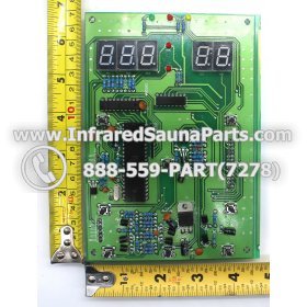 CIRCUIT BOARDS / TOUCH PADS - CIRCUIT BOARD  TOUCHPAD HEALTHLAND INFRARED SAUNA 06S084 3