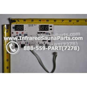 CIRCUIT BOARDS WITH  FACE PLATES - CIRCUIT BOARD WITH FACEPLATE SAUNA SUPPLY WORLD INFRARED SAUNA NYSN-DBF V6.0 WITH WIRE 5