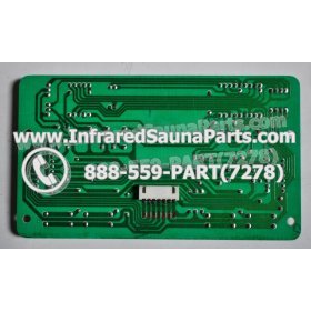 CIRCUIT BOARDS / TOUCH PADS - CIRCUIT BOARD  TOUCHPAD SAUNA SUPPLY WORLD INFRARED SAUNA NYSN-DBF V6.0 4