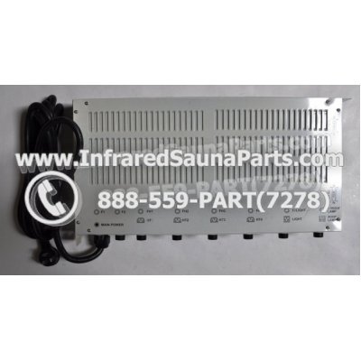 COMPLETE CONTROL POWER BOX 220V / 240V - COMPLETE CONTROL POWER BOX 220V / 240V HYDRA  INFRARED SAUNA STYLE 4 1