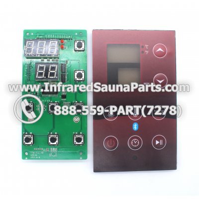 CIRCUIT BOARDS WITH  FACE PLATES - CIRCUIT BOARDS WITH FACE PLATES - YTM-V1.2-KB   (8 BUTTONS) PIN-23 1