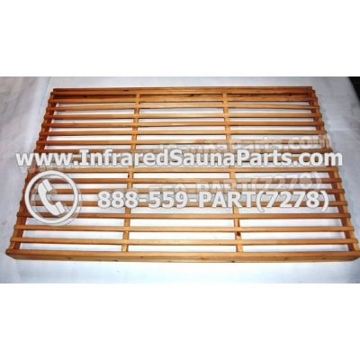 WOOD BACKRESTS - HEMLOCK WOOD BACKREST ( 56.5" x 37" ) 1