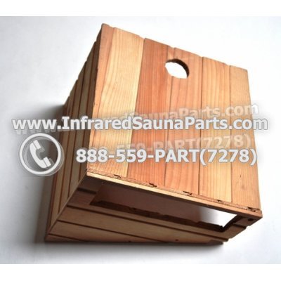 WOOD STEREO HOUSINGS - HEMLOCK WOOD STEREO COVER STYLE 8 1